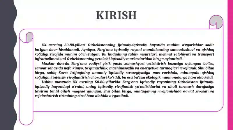Farg‘ona iqtisodiy rayonida O‘zbekiston iqtisodiy hayoti 3