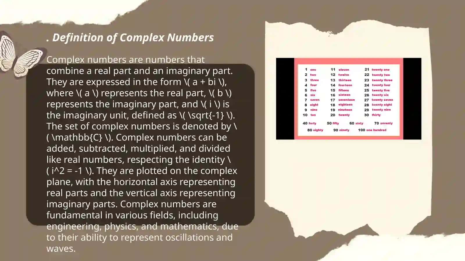 Complex number 3