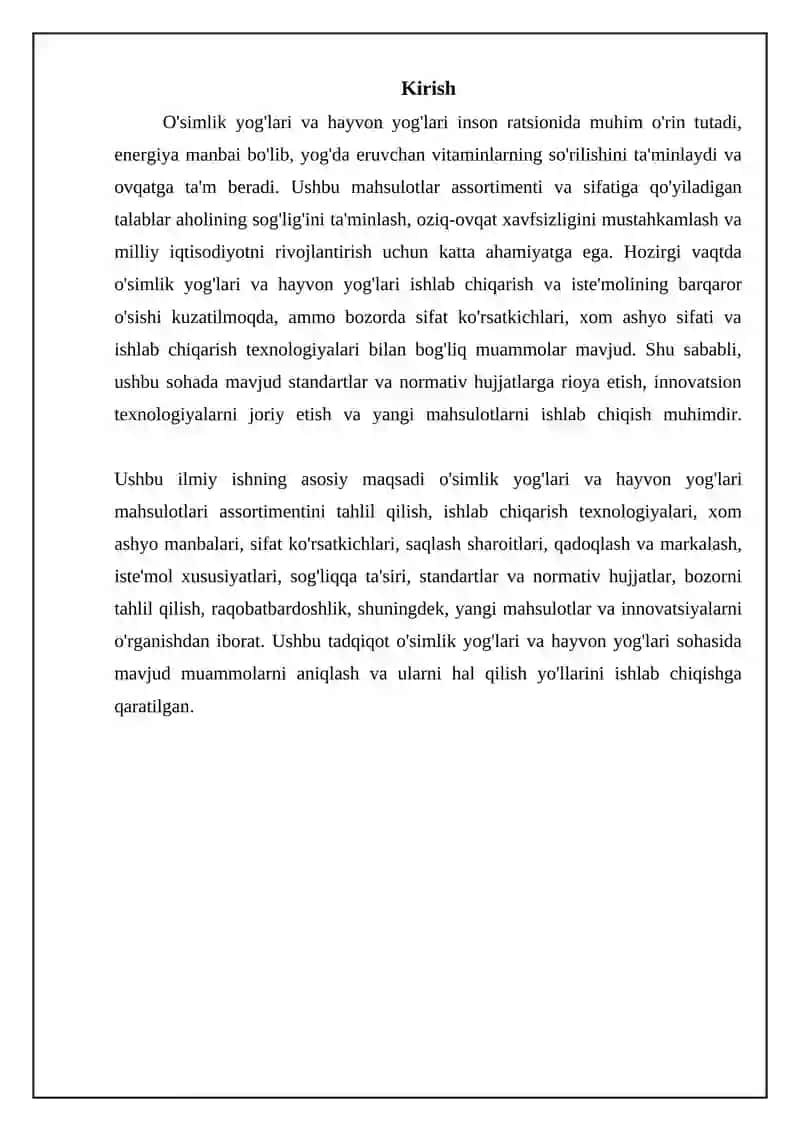 Yogʻ va moy mahsulotlari assortimenti 3