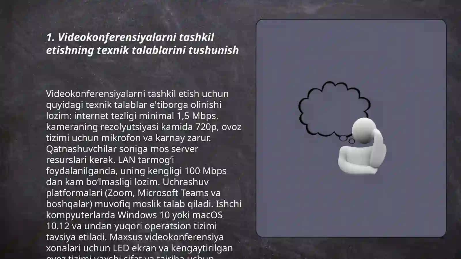Taʼlim jarayonida videokonferensiyalar 3