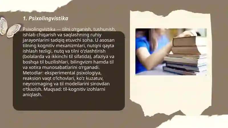 Tilshunoslikning yondosh yo'nalishlari 3