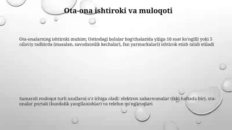 Rivojlantiruvchi markazlarda taʼlimiy faoliyat va ularga qoʻyiladigan talablar 3