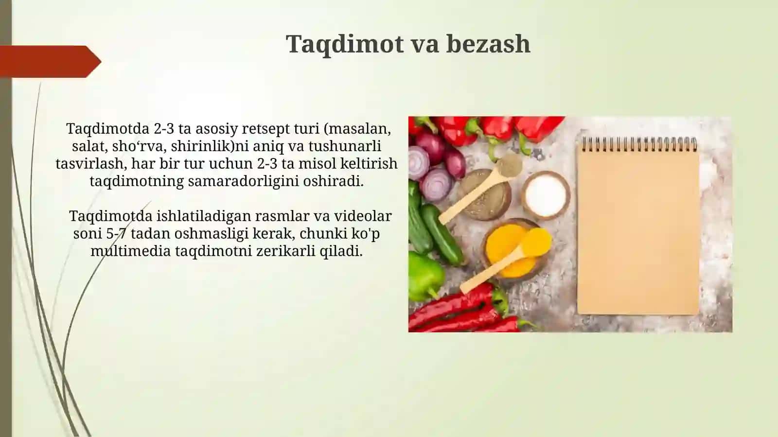 Retsept va uning tuzilishi 3