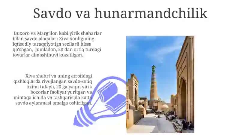 Xiva xonligi iqtisodiy ahvoli 3