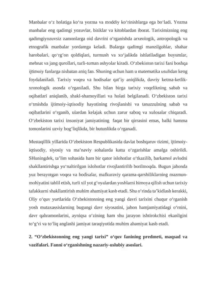 O‘zbekistonning eng yangi tarixi 3