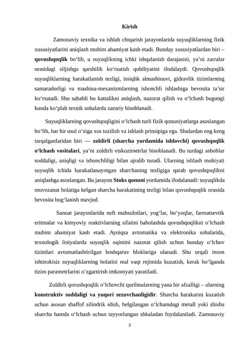 Zoldirli qovushqoqlik o’lchash vositalarining tahlili 3