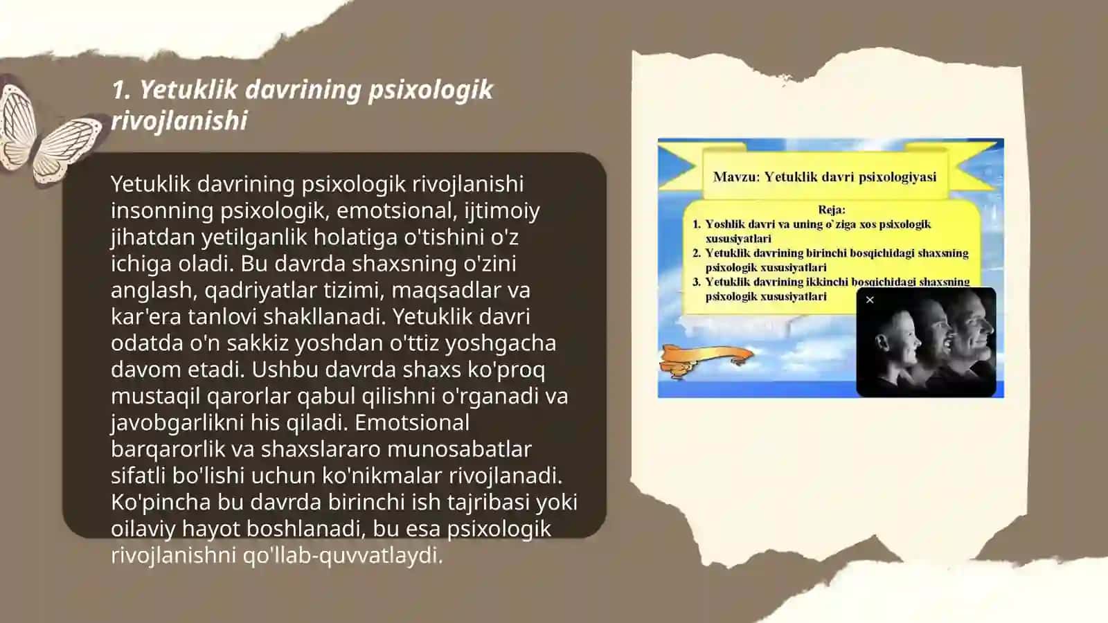 Yetuklik davri xususiyatlari 3
