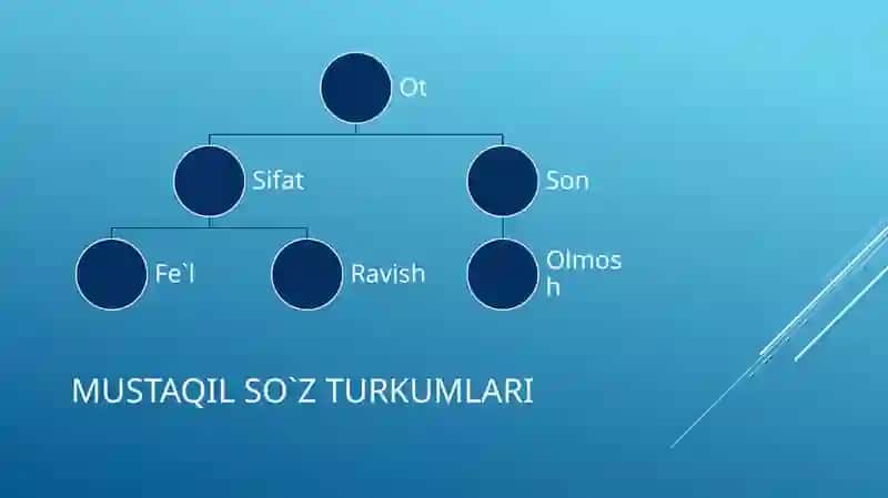MUSTaqil so`z turkumlari 3