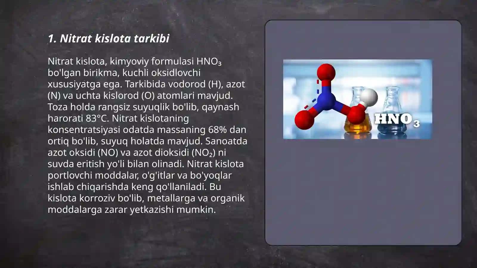 Nitrat kislota 3