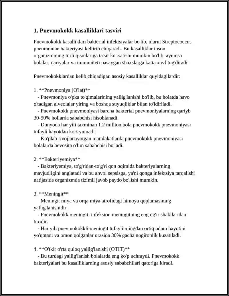 PNEVMOKOKK, MENINGOKOKKLAR TAVSIFI, HAEMOPHILUS INFLUENZAE KELTIRIB CHIQARGAN KASALLIKLAR PATOGENEZI, LABORATOR TASHHISI 3