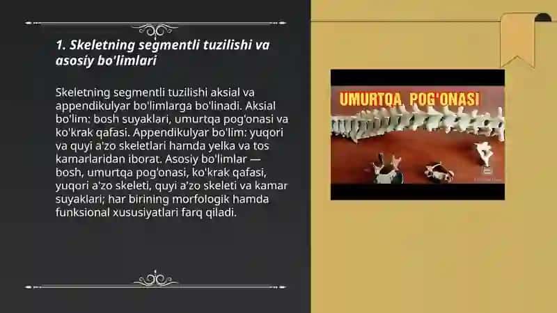 Skelet tuzilishi va uning rivojlanish nuqsonlari 3