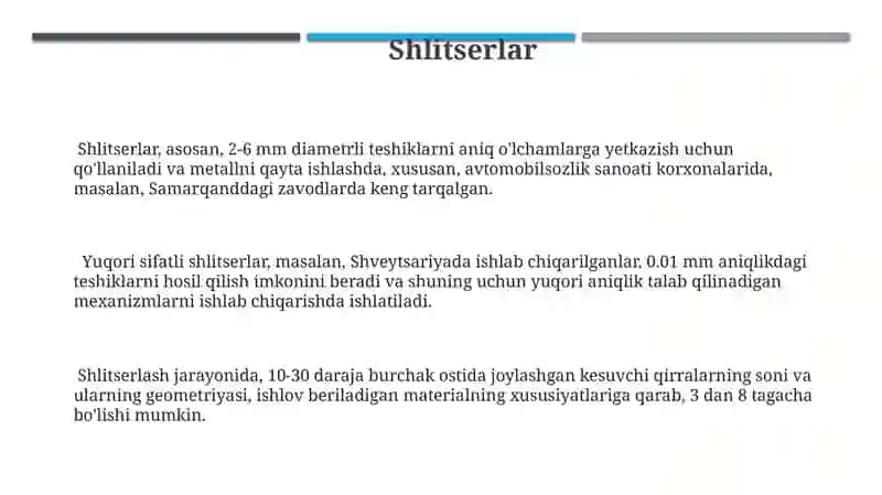Shlitserlar 3