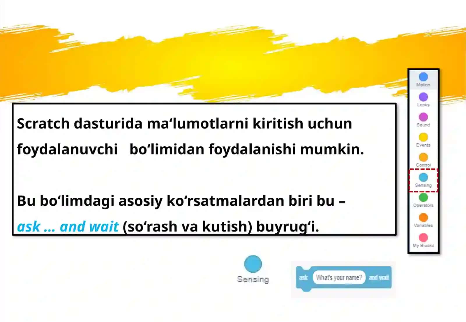 Ovoz va matn bilan ishlash 3