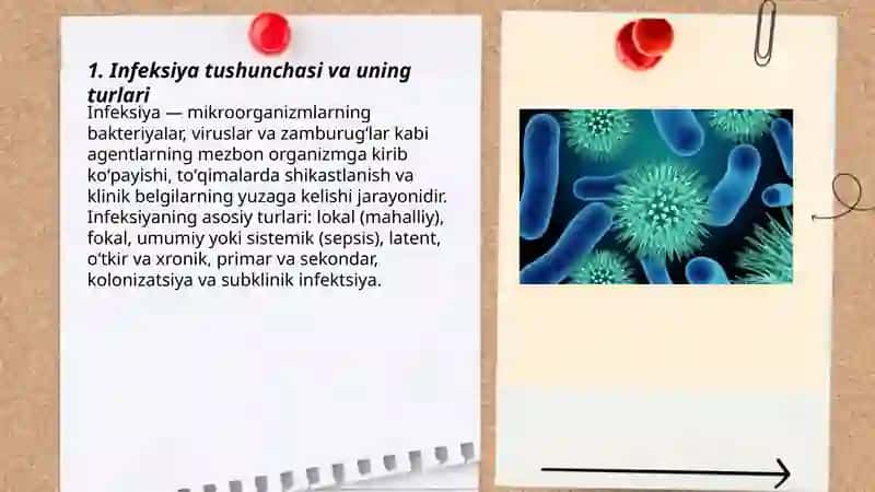 Infeksiya haqida taʼlimot 3
