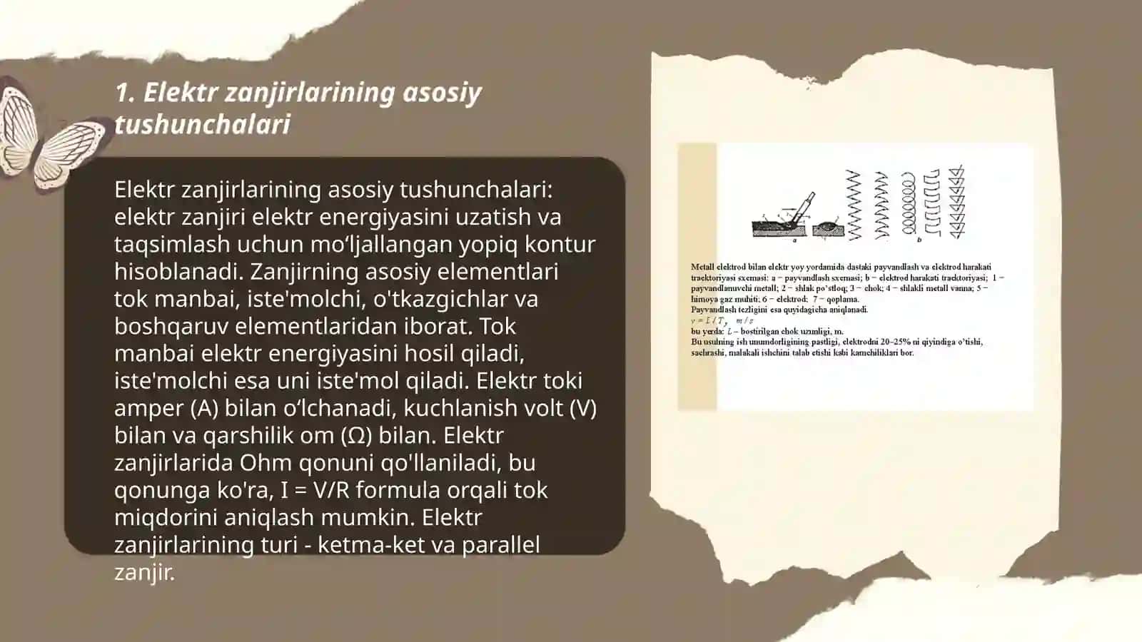 Elektr zanjirlarining asosiy tushunchalari 3