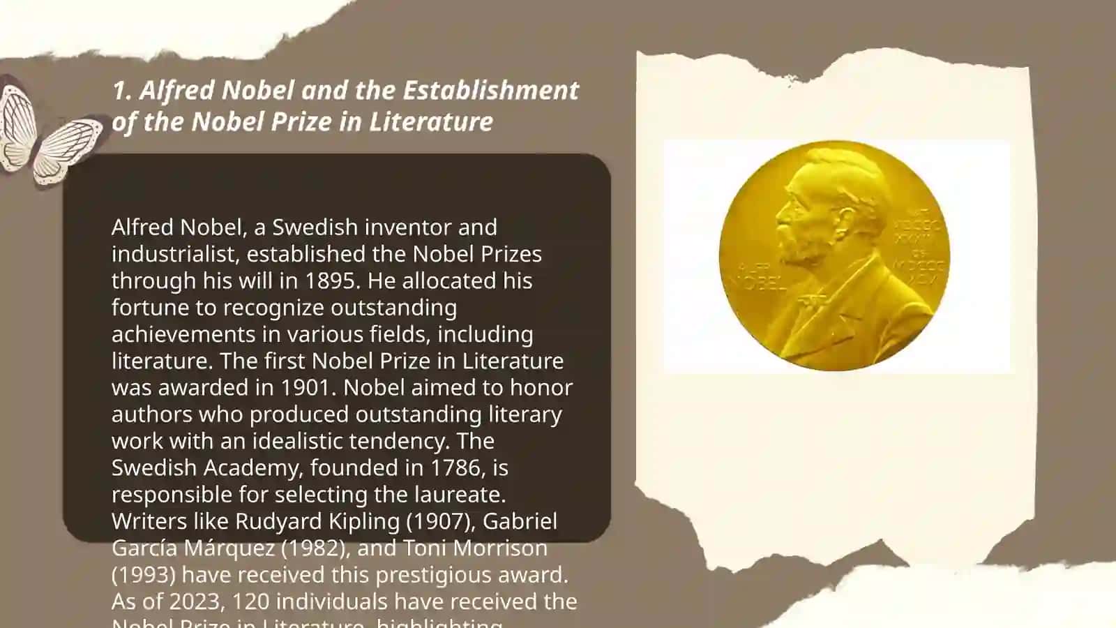 Winners of the nobel prize in english literature 3