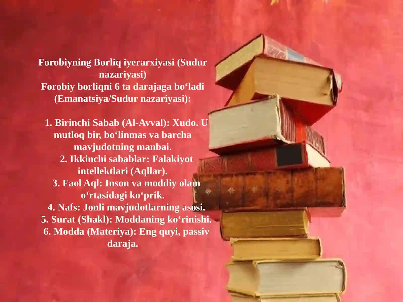 Abu Nasr Forobiy va Ibn Sinoning ontologik qarashlari qiyosiy tahlili 3