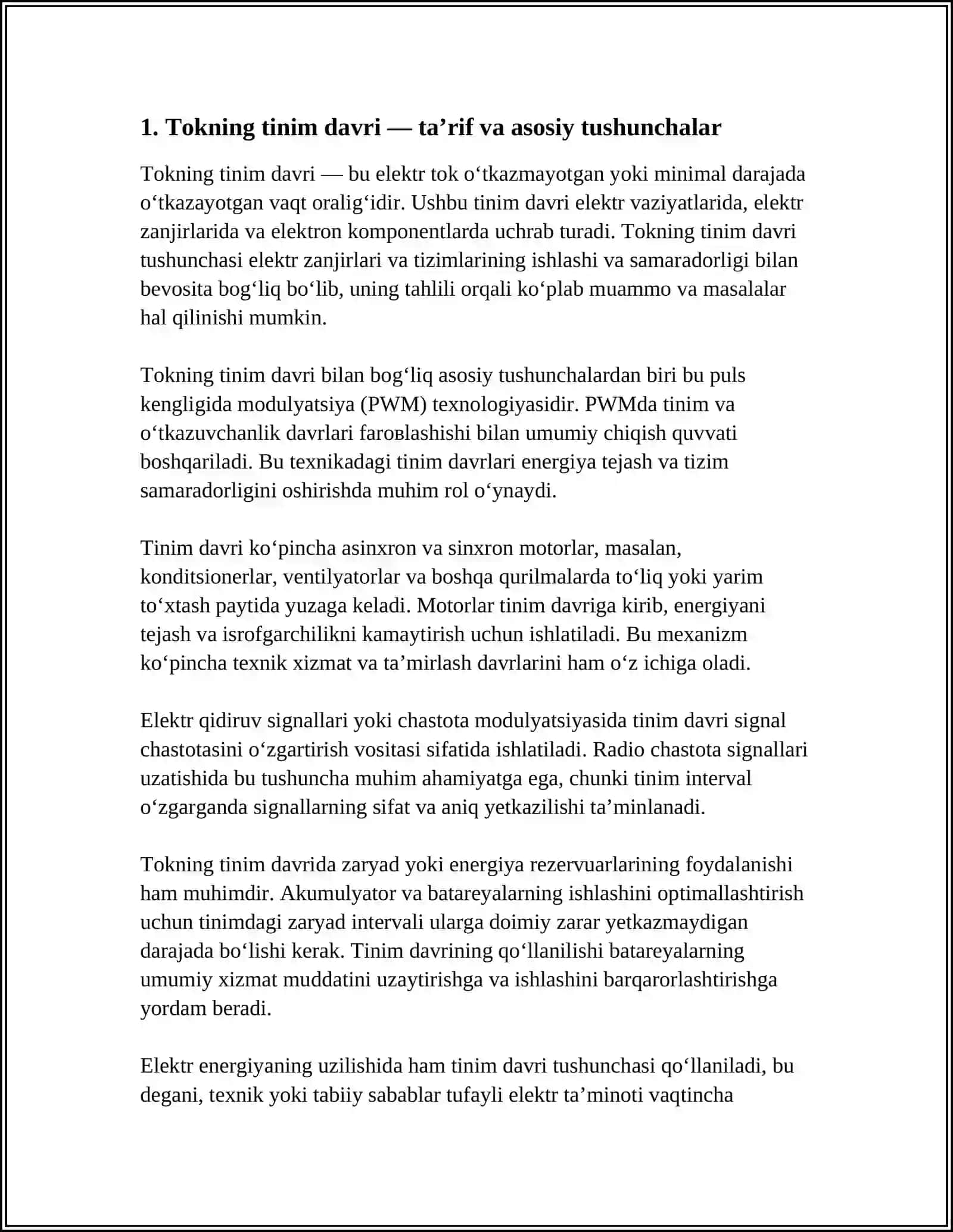 TOKNING TINIM DAVRI 3