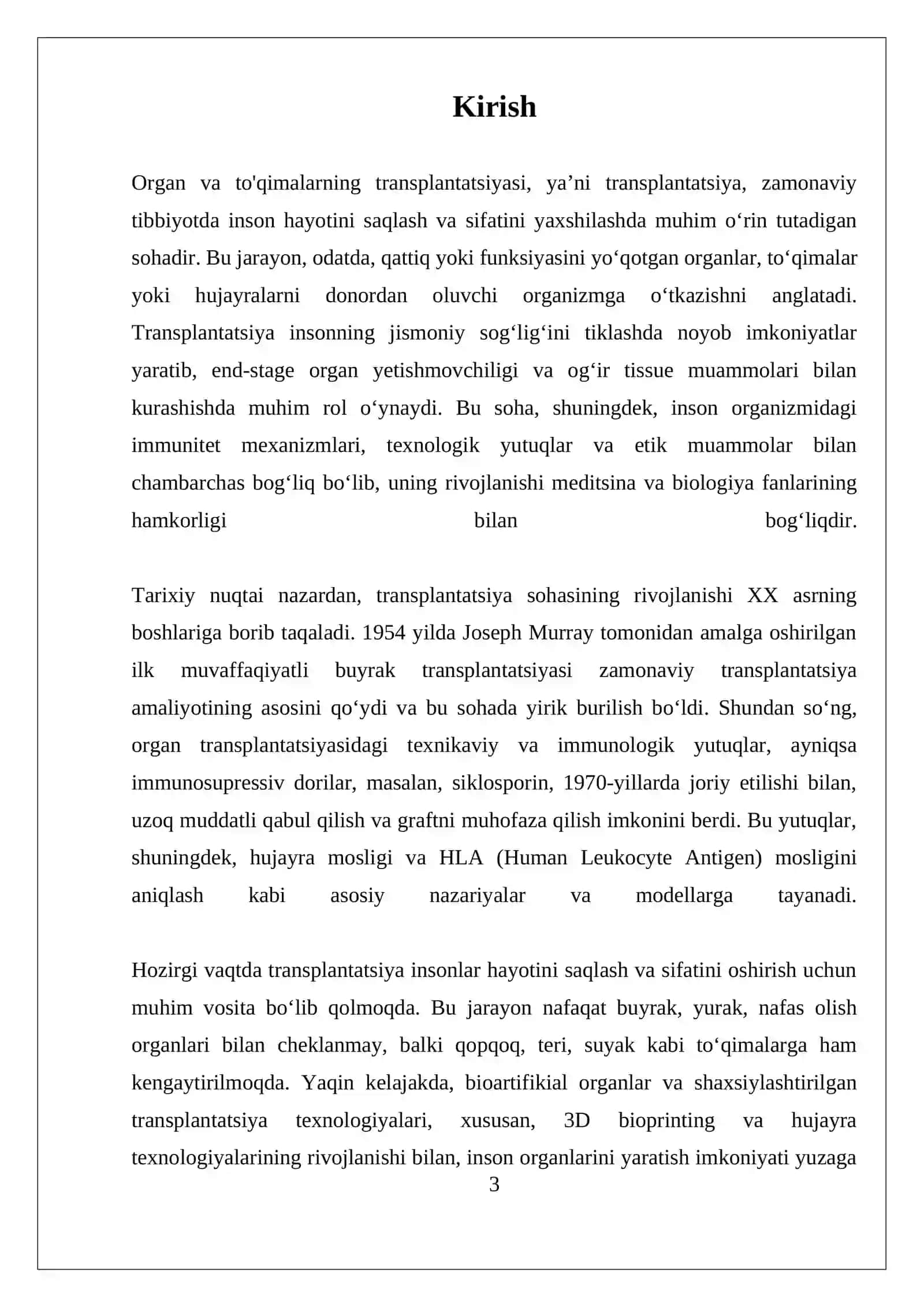 REFERAT TRANSPLANTATSIYA 3