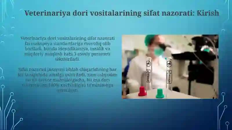 Veterinariya dori vositalarining sifat nazorati 3