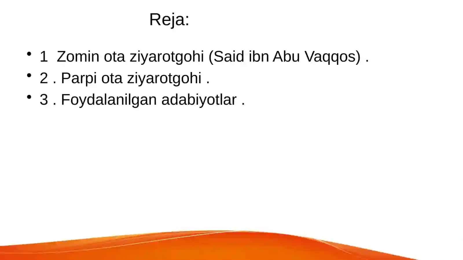 Zomin tumanidagi ziyoratgohlari 3