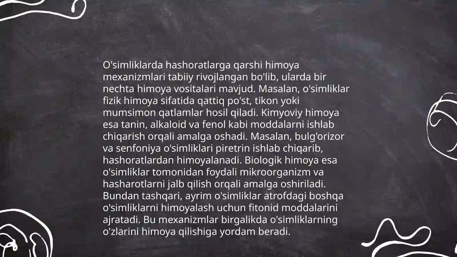 Oʻsimliklarning hashoratlardagi imunitet xususiyatlari 3