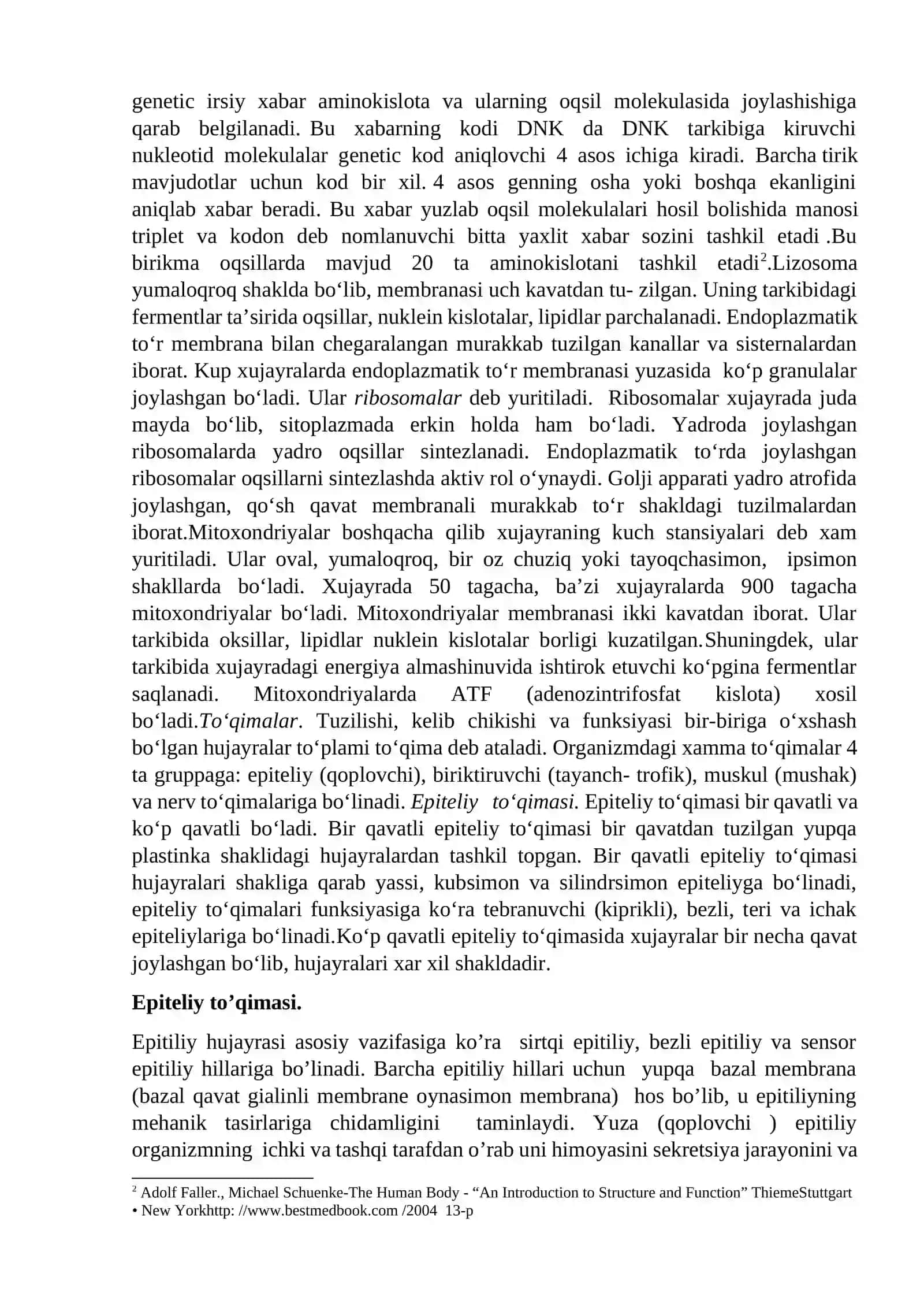 Odam anatomiyasi va fiziologiyasi fanining predmeti, maqsadi va vazifalari, оdam anatomiyasi va fiziologiyasi fanining rivojlanish tarixi 3
