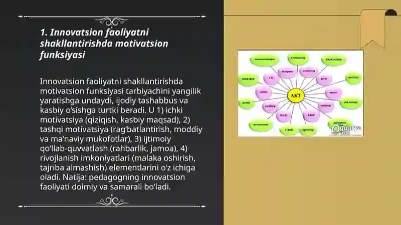Maktabgacha ta’lim tarbiyachining innovatsion faoliyatini shakllantirish funksiyalari 3