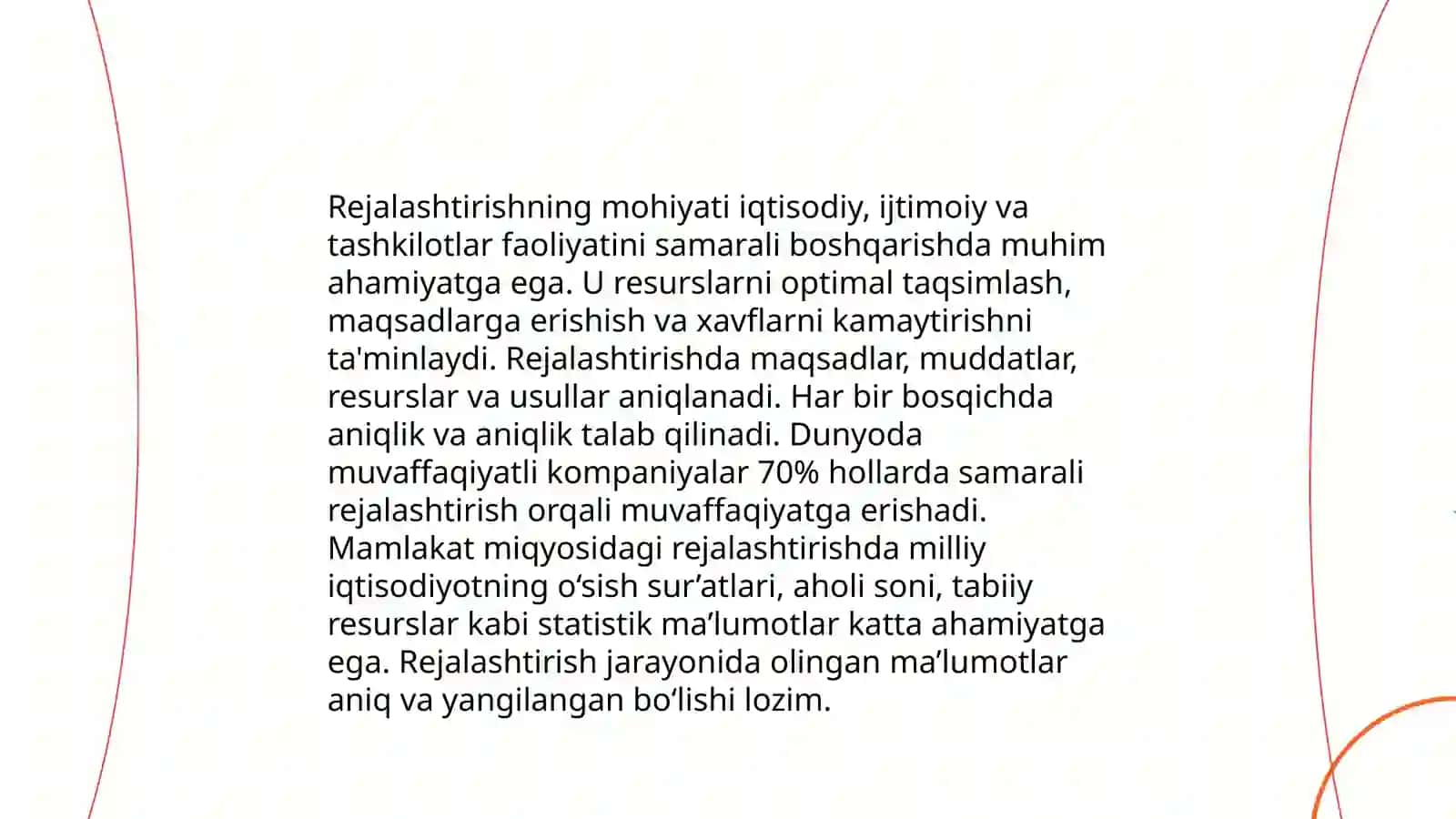 Biznesni boshqarishda rejalashtirish 3
