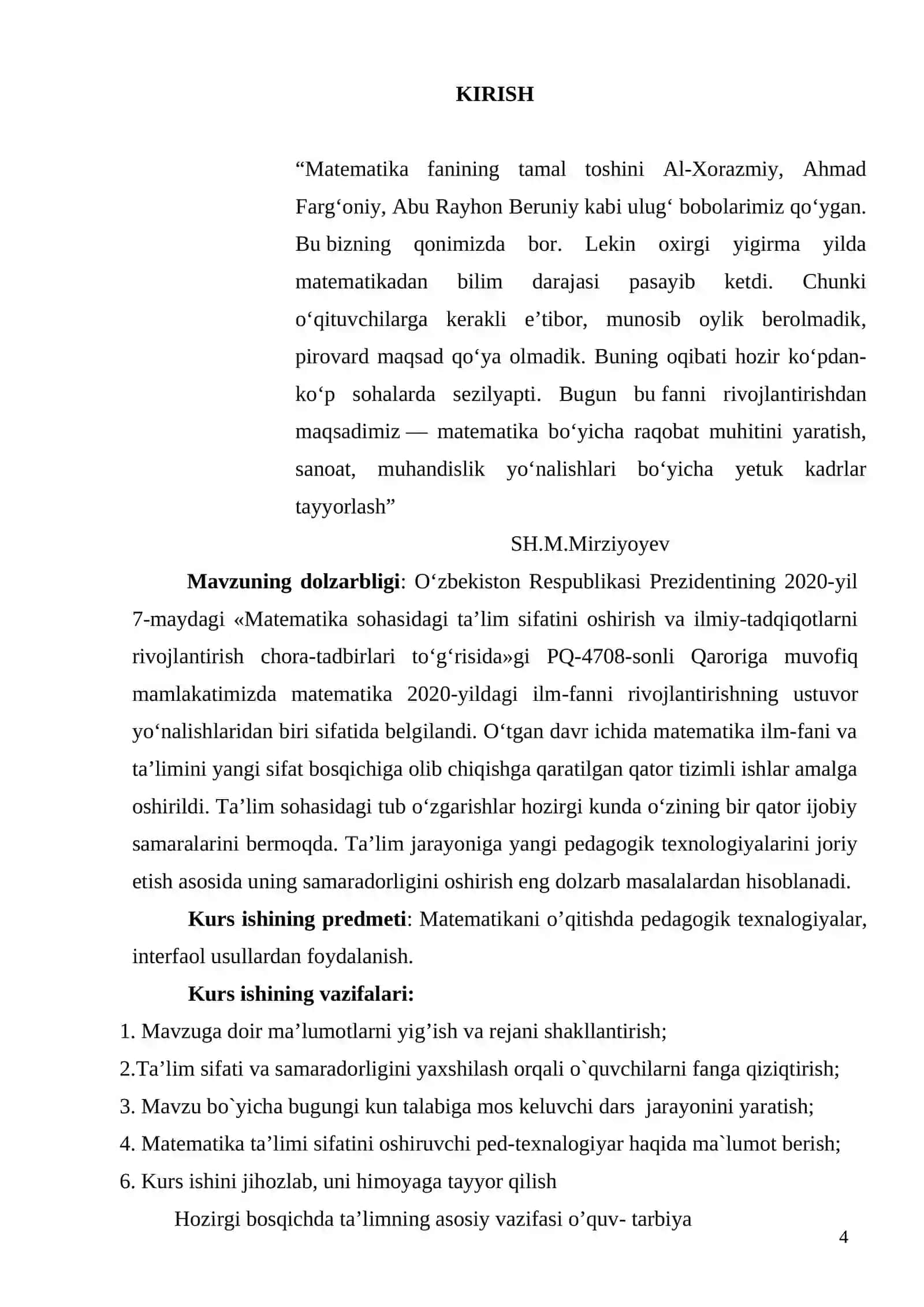 Funksiya limiti va uzluksizligini o’qitish metodikasi 3