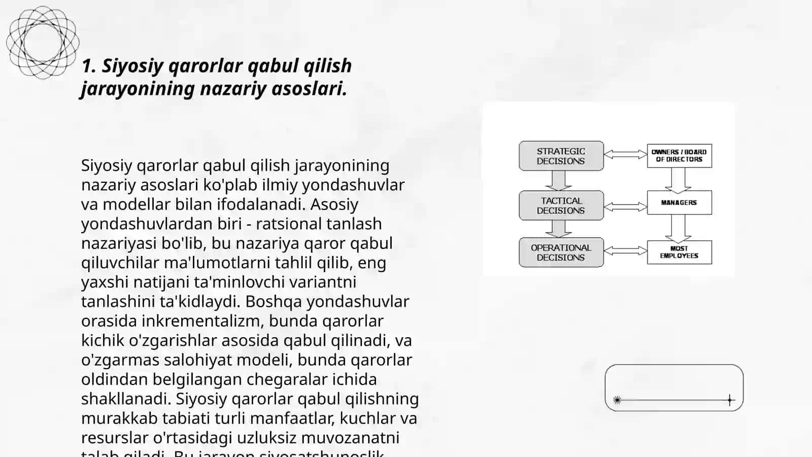 Siyosiy qarorlar qabul qilish jarayoni 3