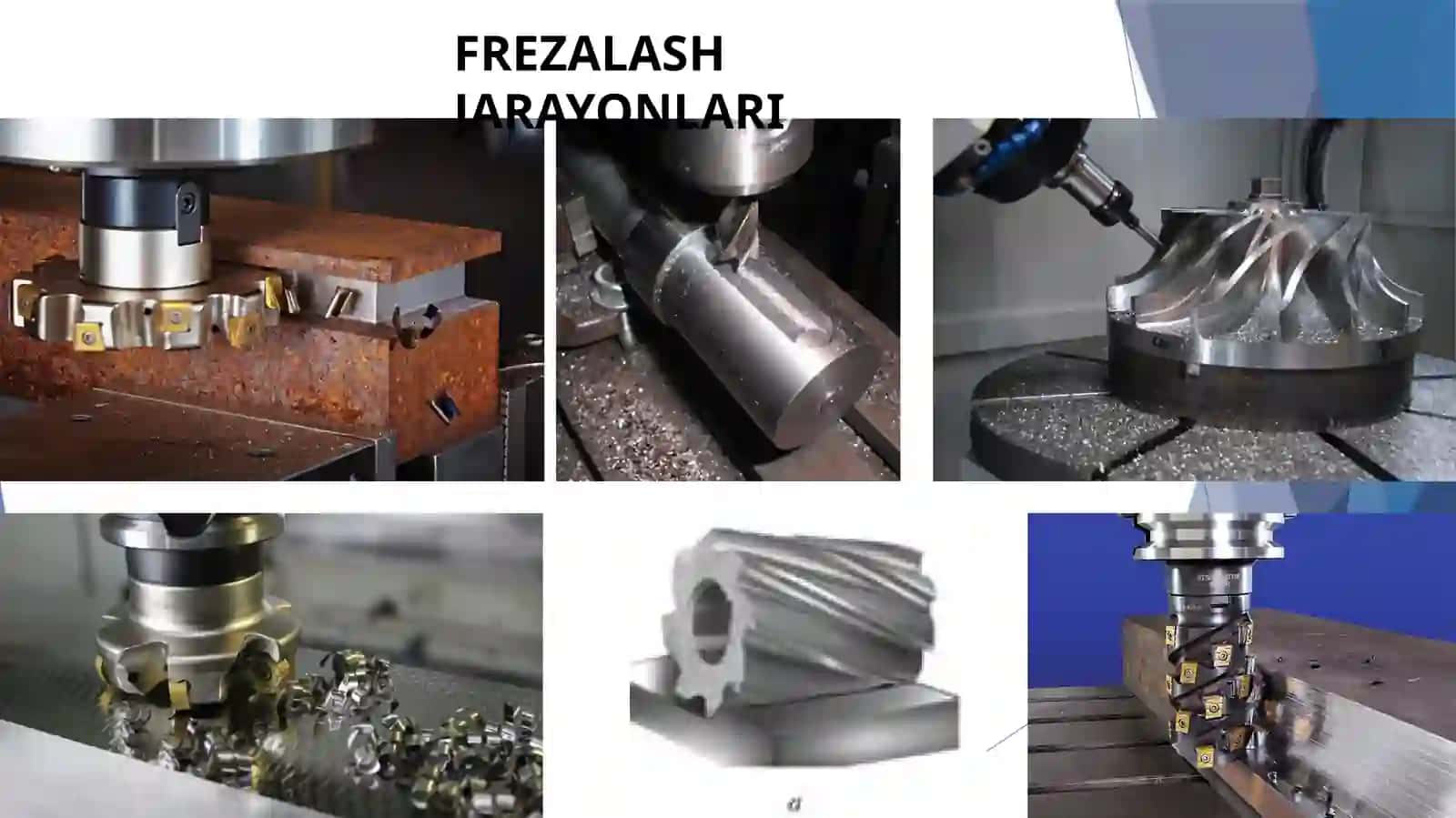 Frezalash dastgohlari struktursi va kinematikasi haqida slayd 3
