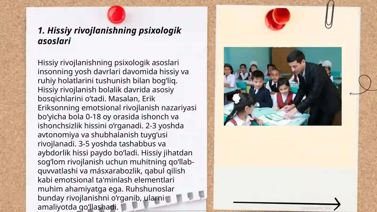 Hissiy rivojlanishning psixologik asoslari 3