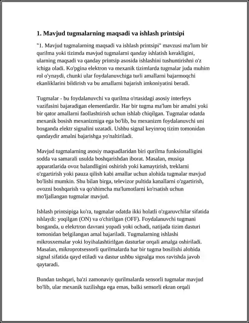 🆘MAVJUD TUGMALARDAN FOYDALANING! 3