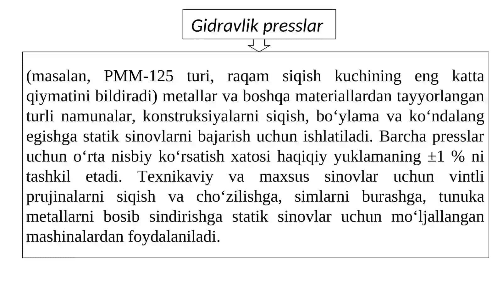 Eksperimental tadqiqotlarni metrologik ta’minoti 3