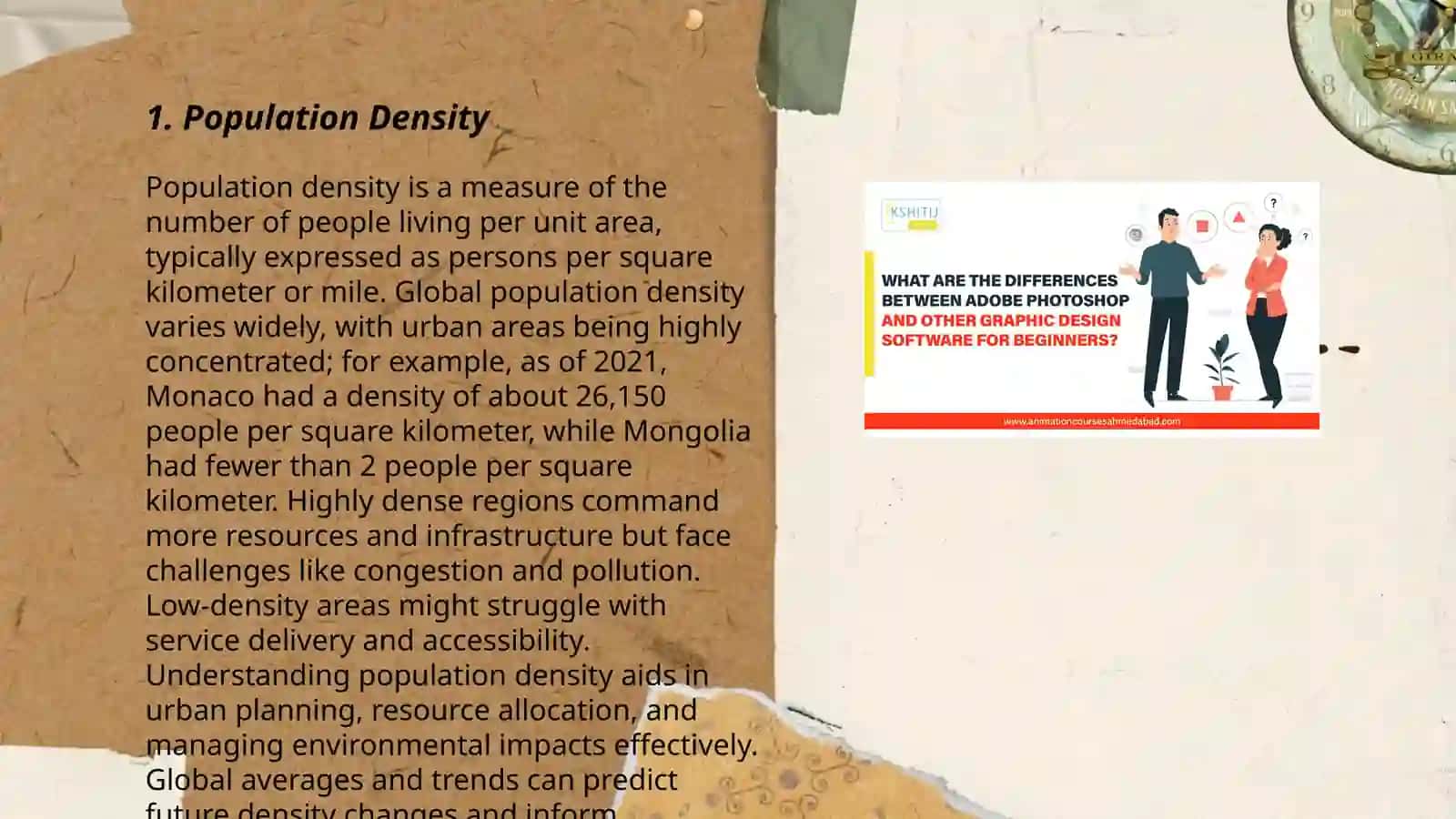 Differences between city and countryside 3