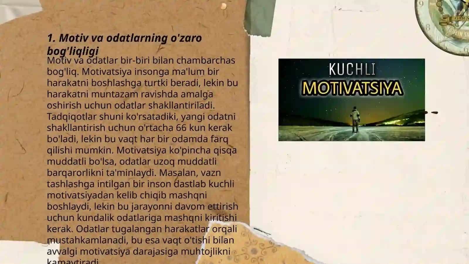 Motiv va motivatsiya 3