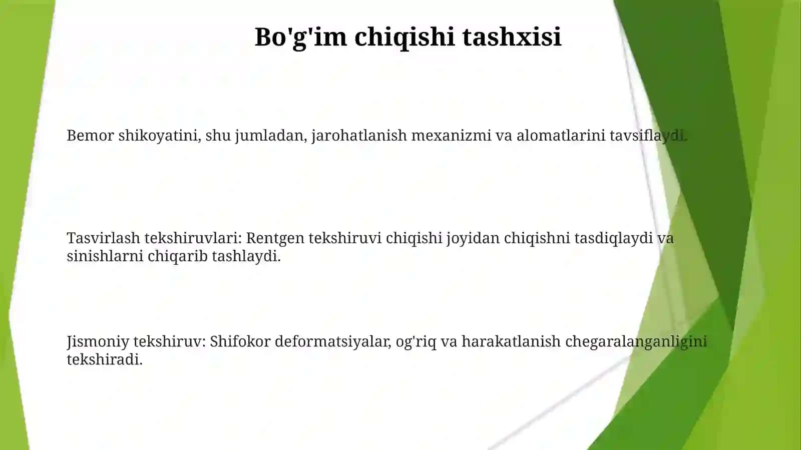 Bo'g'in ko'chirish 3