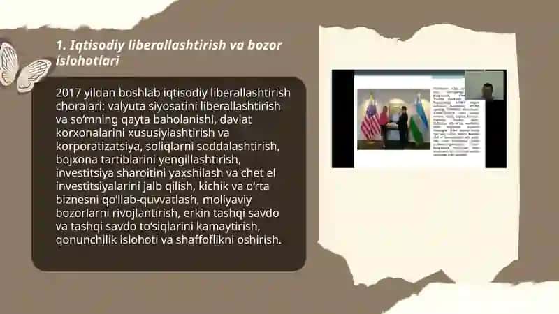 Iqtisodiy liberallashtirish va bozor islohotlari 3