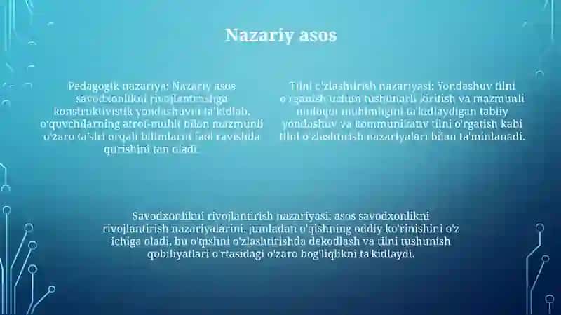 Boshlangich Sinflarda Savod Orgatish Metodikasi 3