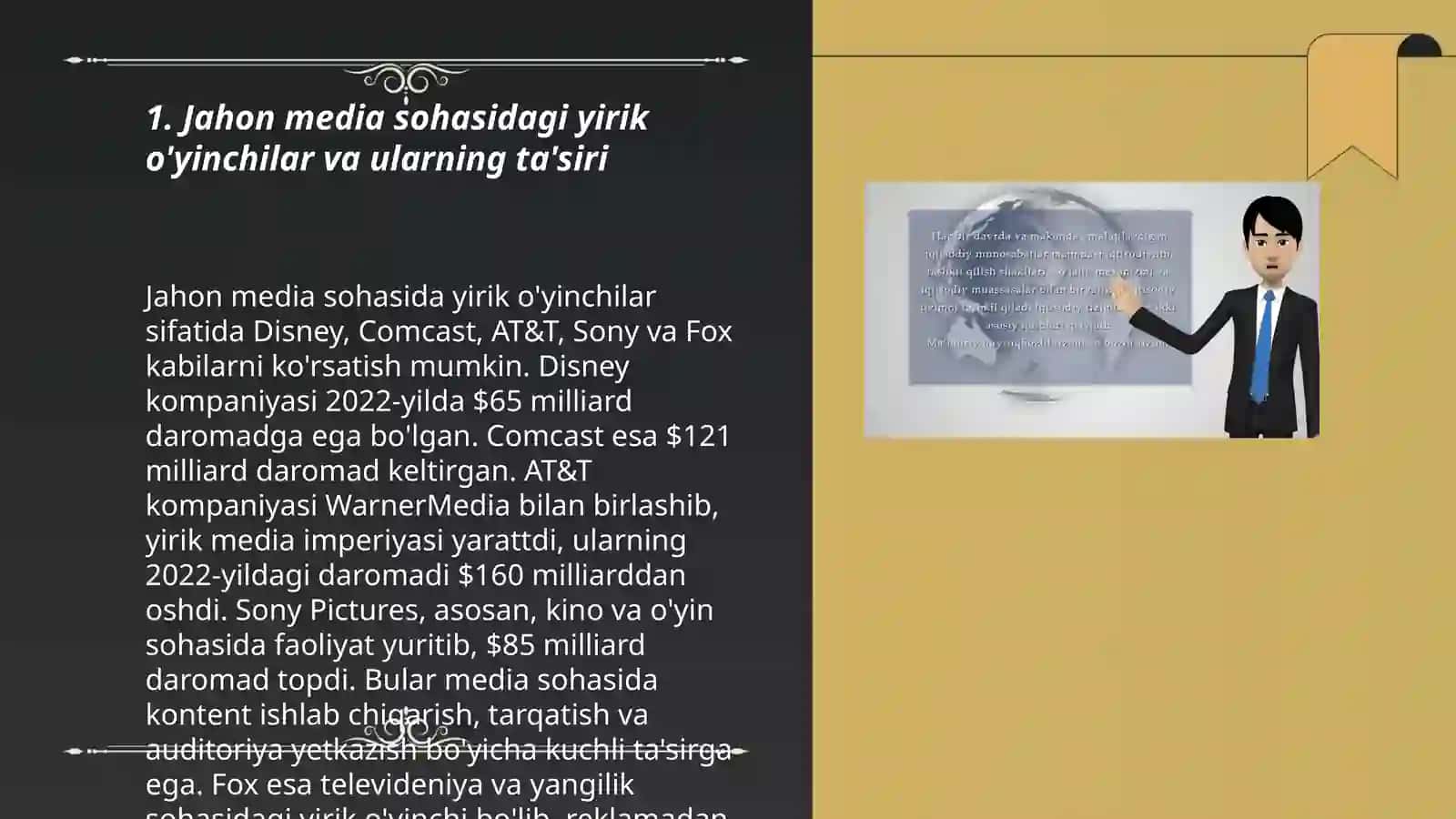 Jahon media va axborot maydonida raqobat muhiti 3