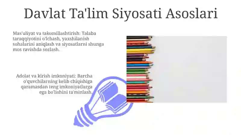 Davlat Ta'lim Siyosati Asoslari 3