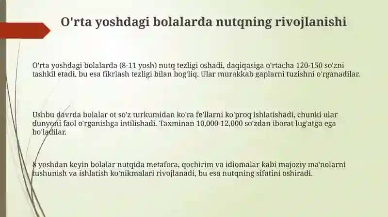 O'rta yoshdagi bolalarni nutqini oʻstirish va oʻziga xos xususiyatlari 3