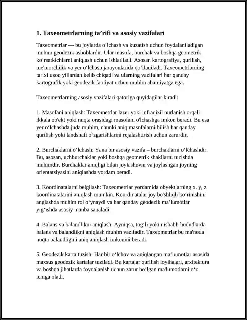 TAXEOMETRLAR XARAKTERISTIKASI 3