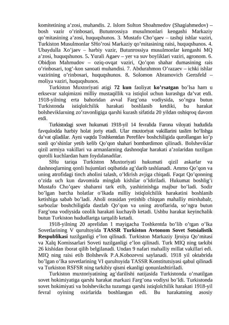 Turkistonda sovet hokimiyatining o'rnatilishi 3