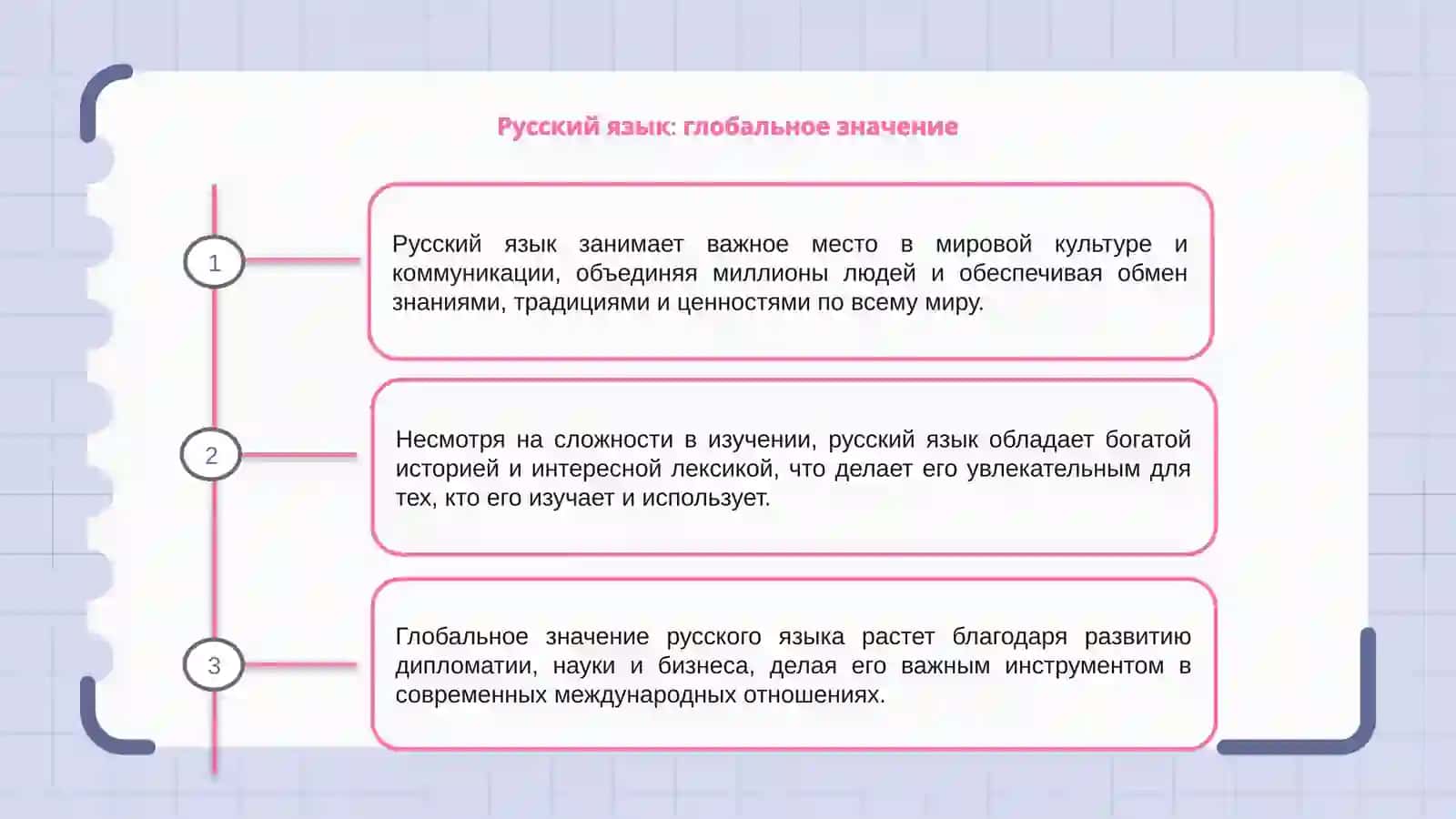 Русский язык 3