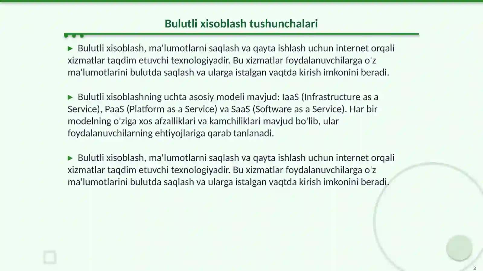 Global bulutli xisoblash bozori 3