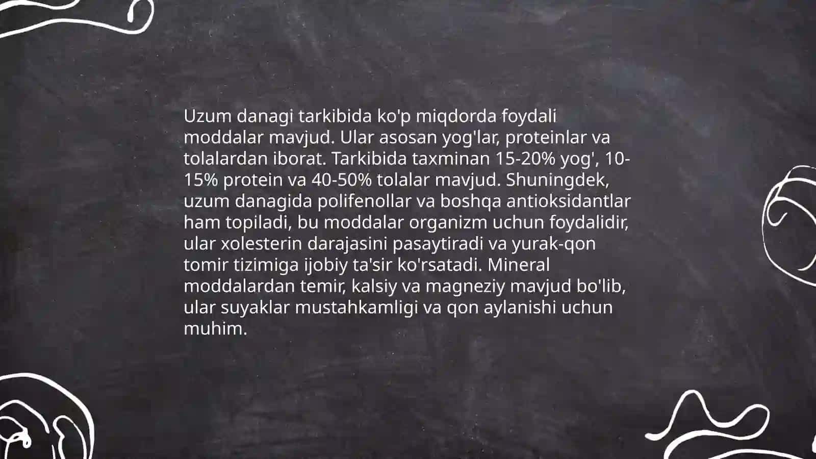 Uzum danagi 3