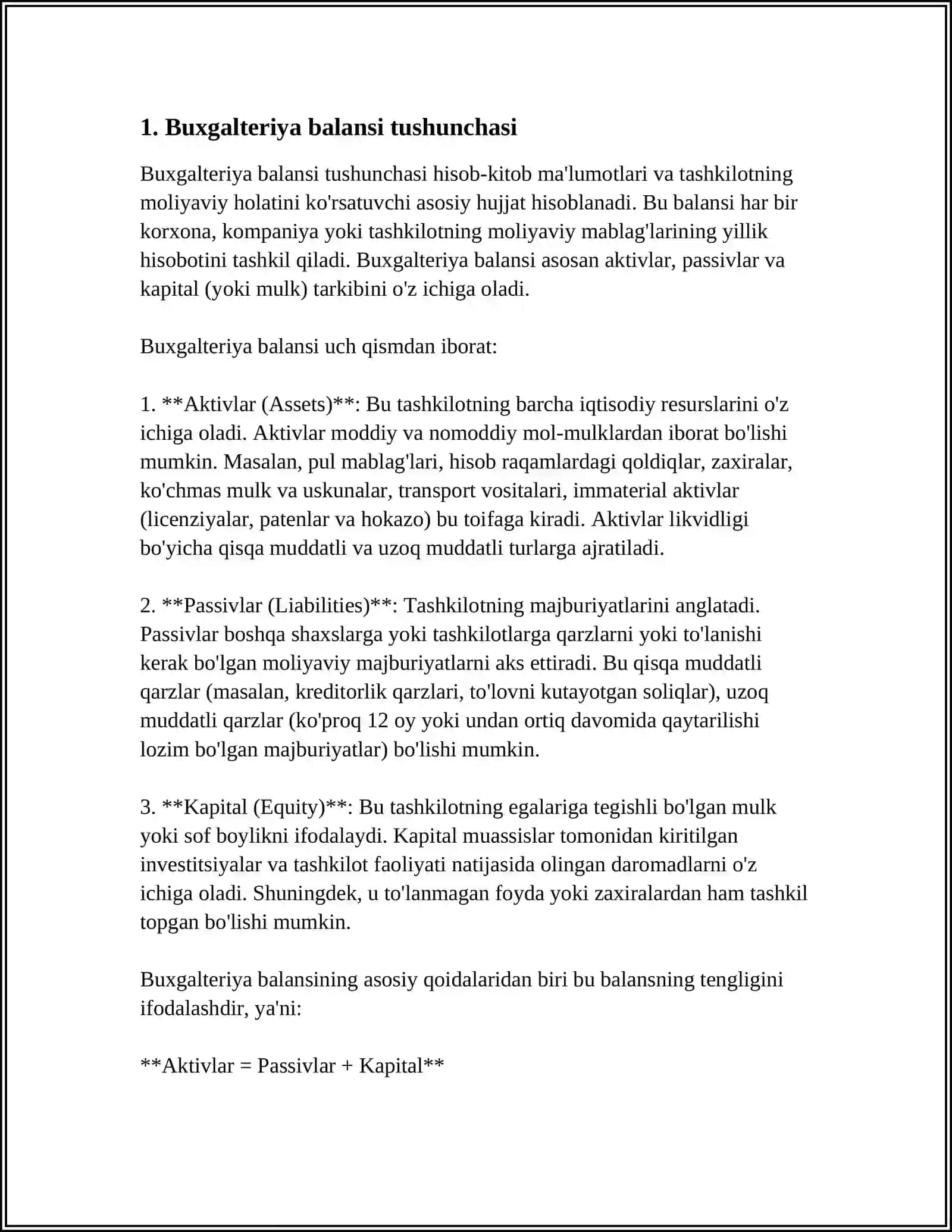 BUXGALTERYA BALANSI 3