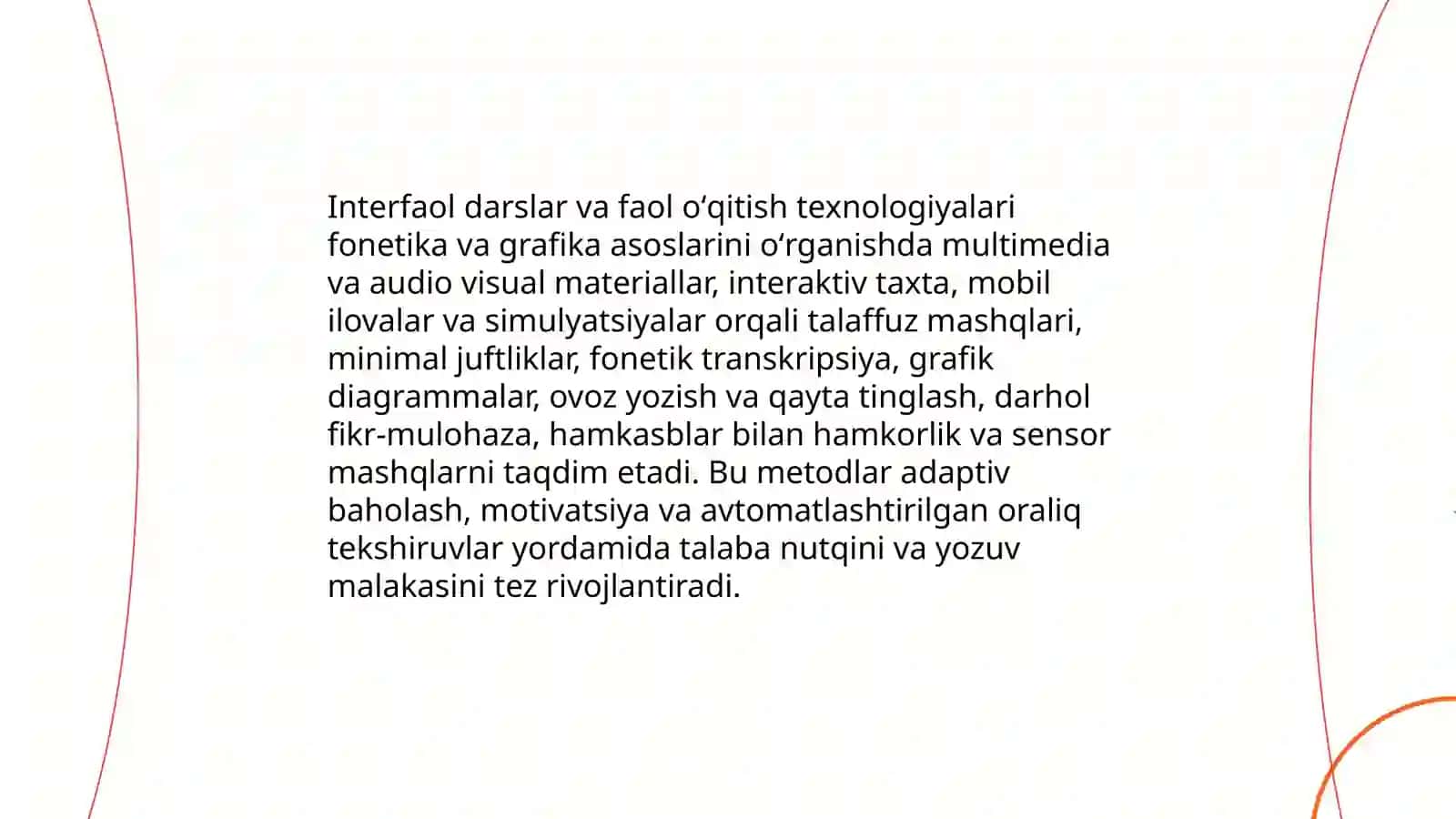 Interfaol darslar va faol oʻqitish texnologiyalari 3